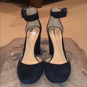 Navy Vince Camuto Heels
